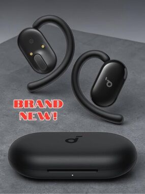 🎧🎶 Soundcore V20i by Anker Open-Ear Headphones – Black